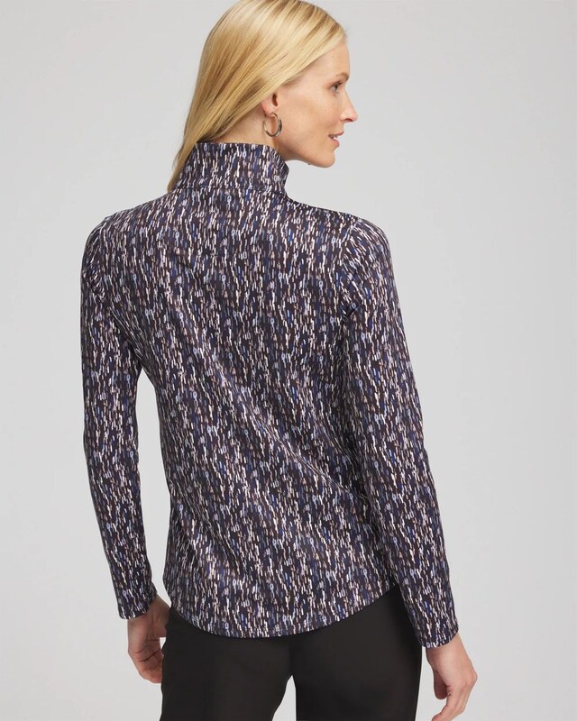 Zenergy UPF Printed Long Sleeve Top - image 3